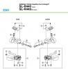Shimano SL Shift Lever - Schalthebel Pièces détachées SL-R440, 2001 SHIMANO TIAGRA Rapidfire Plus Schaltgriff