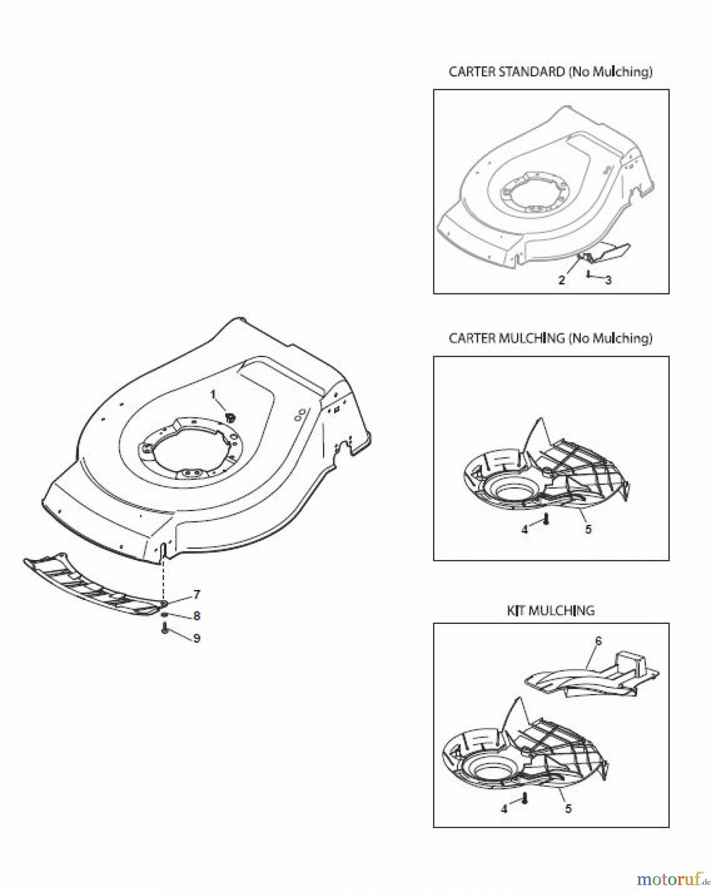  Global Garden Products GGP Rasenmäher Benzin Mit Antrieb 2017 NT 484 TR/E 4S - TRQ/E 4S Protection, Belt