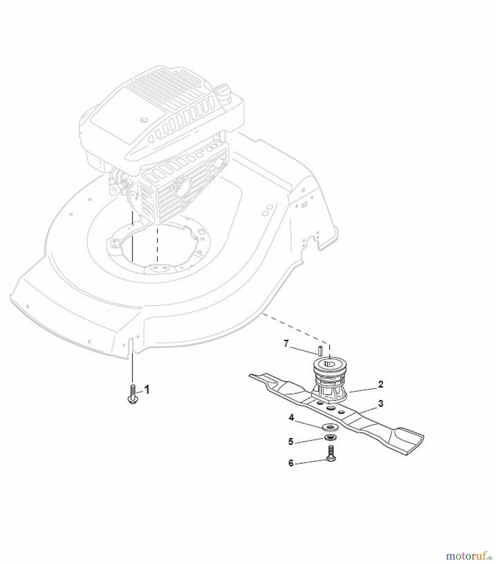  Global Garden Products GGP Rasenmäher Benzin Mit Antrieb 2017 NT 534 W TR/E 4S - W TRQ/E 4S Blade