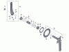 Shimano FC Front Chainwheel - Kurbelsatz, Vorderes Kettenblatt Pièces détachées FC-M617 , FC-M617-B2  DEORE Crankset