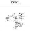 Shimano BL Brake Lever - Bremshebel Pièces détachées BL-M775-XT
