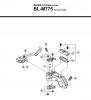 Shimano BL Brake Lever - Bremshebel Pièces détachées BL-M775