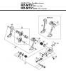 Shimano RD Rear Derailleur - Schaltwerk Pièces détachées RD-M751