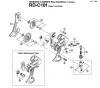 Shimano RD Rear Derailleur - Schaltwerk Pièces détachées RD-C101