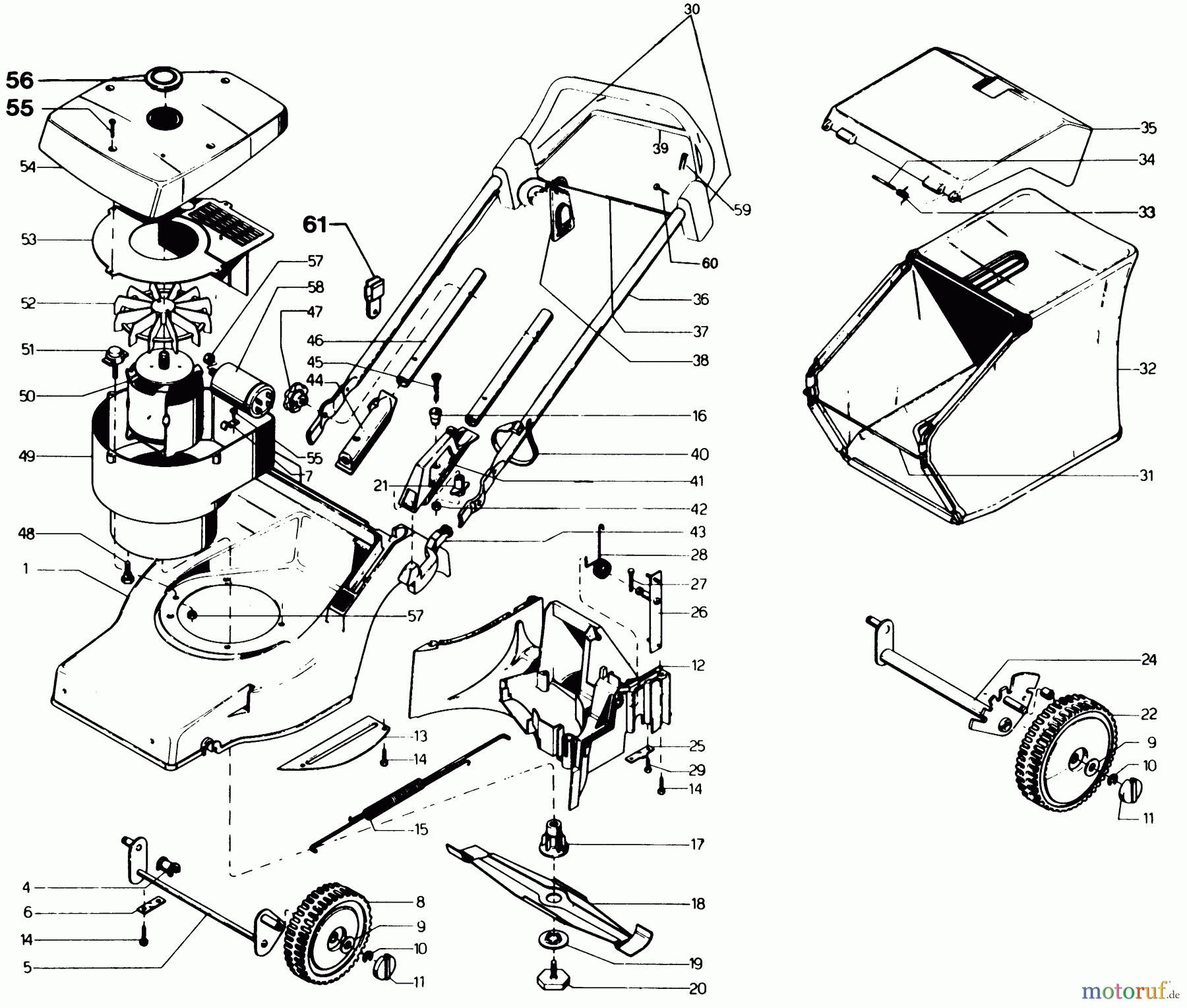  Dolmar Rasenmäher Elektro EM-4013 EM-4013 (1996) 4  EM-4013