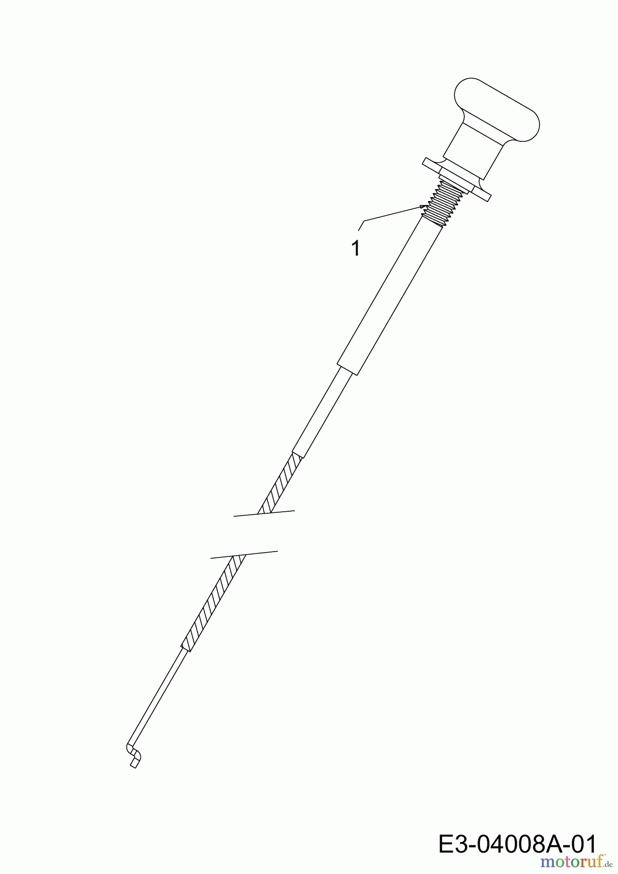  Bricolage Tracteurs de pelouse INV A13096 LB 13AH76SF648 (2020) Commande de choke