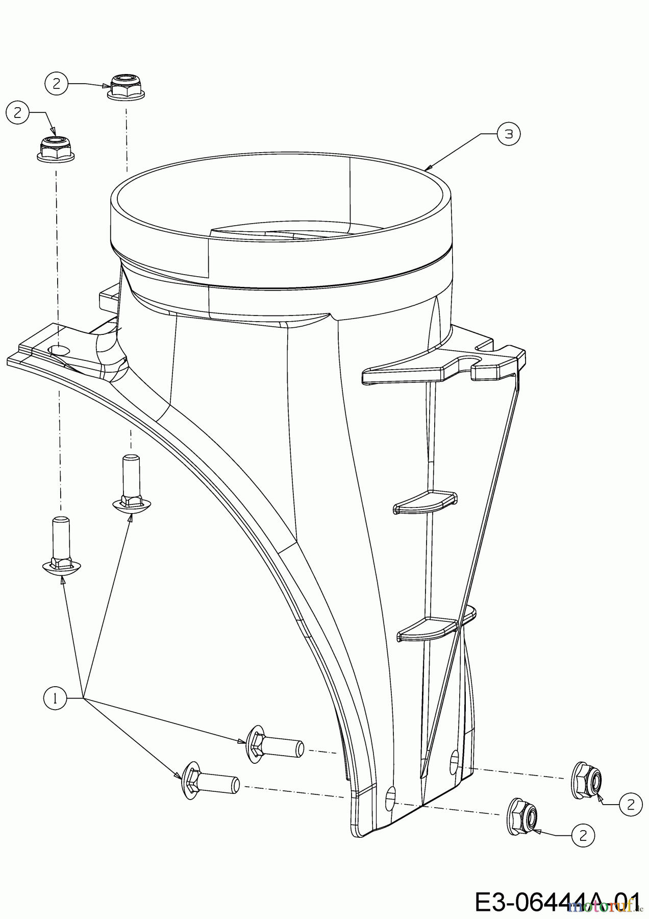  MTD Fraises à neige Optima ME 76 31AY5ES5678 (2023) Adapteur buse