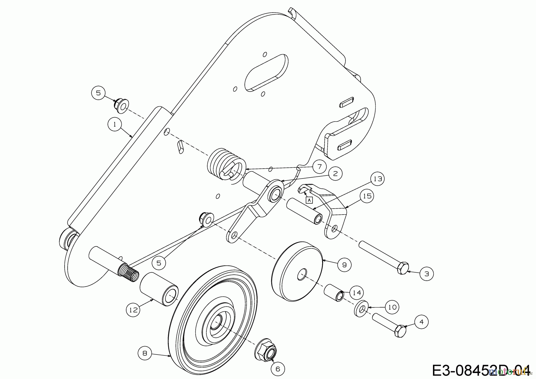  Cub Cadet Fraises à neige XS3 76 TDE 31AY7EVZ603 (2020) Chain d´avancement gauche