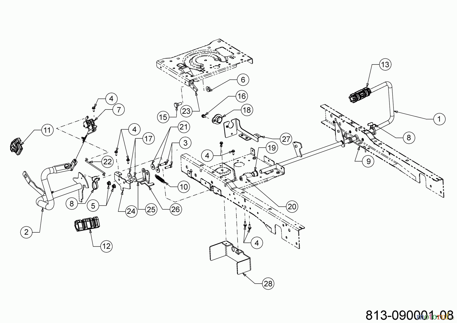  Cub Cadet E-Tracteurs de pelouse XT2 ES107 33ABA7CS603 (2021) Pedales