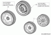 Wolf-Garten Expert 460 A 12C-TUKC650 (2019) Pièces détachées Roues