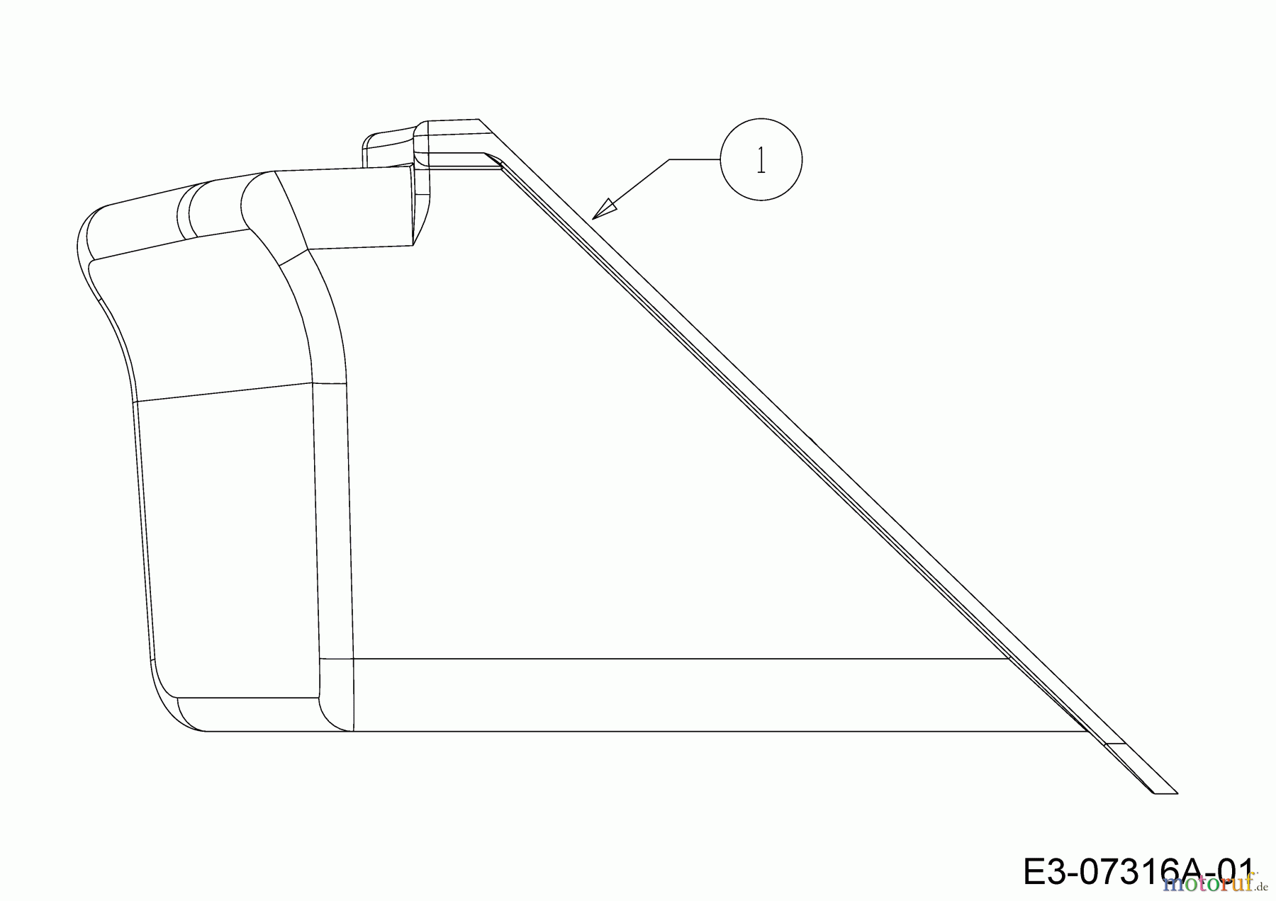  Wolf-Garten Tondeuse thermique tractée Expert 46 BA V IS 12BGK17E650  (2017) Bouchon mulching