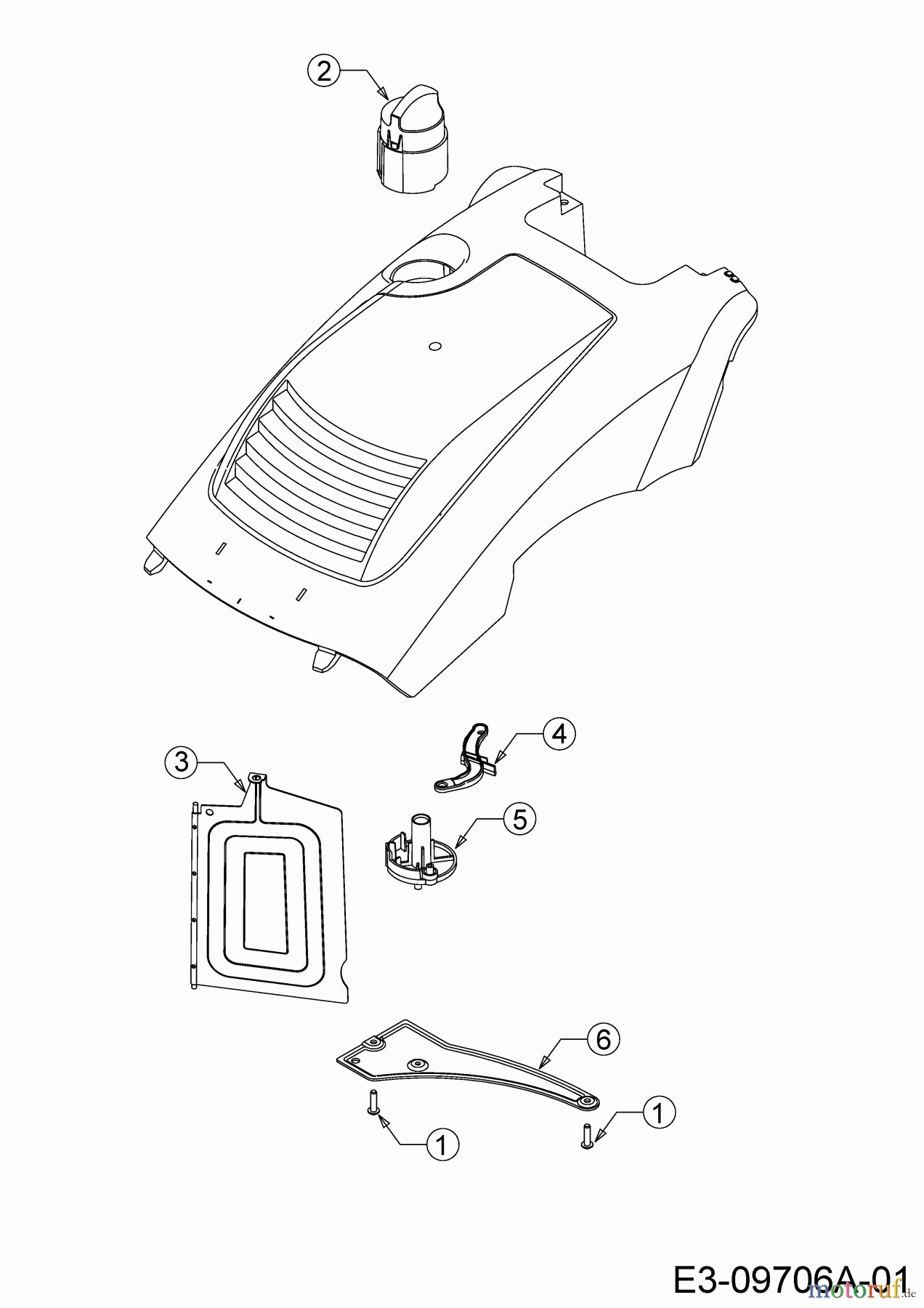  Wolf-Garten Tondeuse électrique tractée Expert 40 EA 18DRH1K-C50  (2018) Clapet mulching