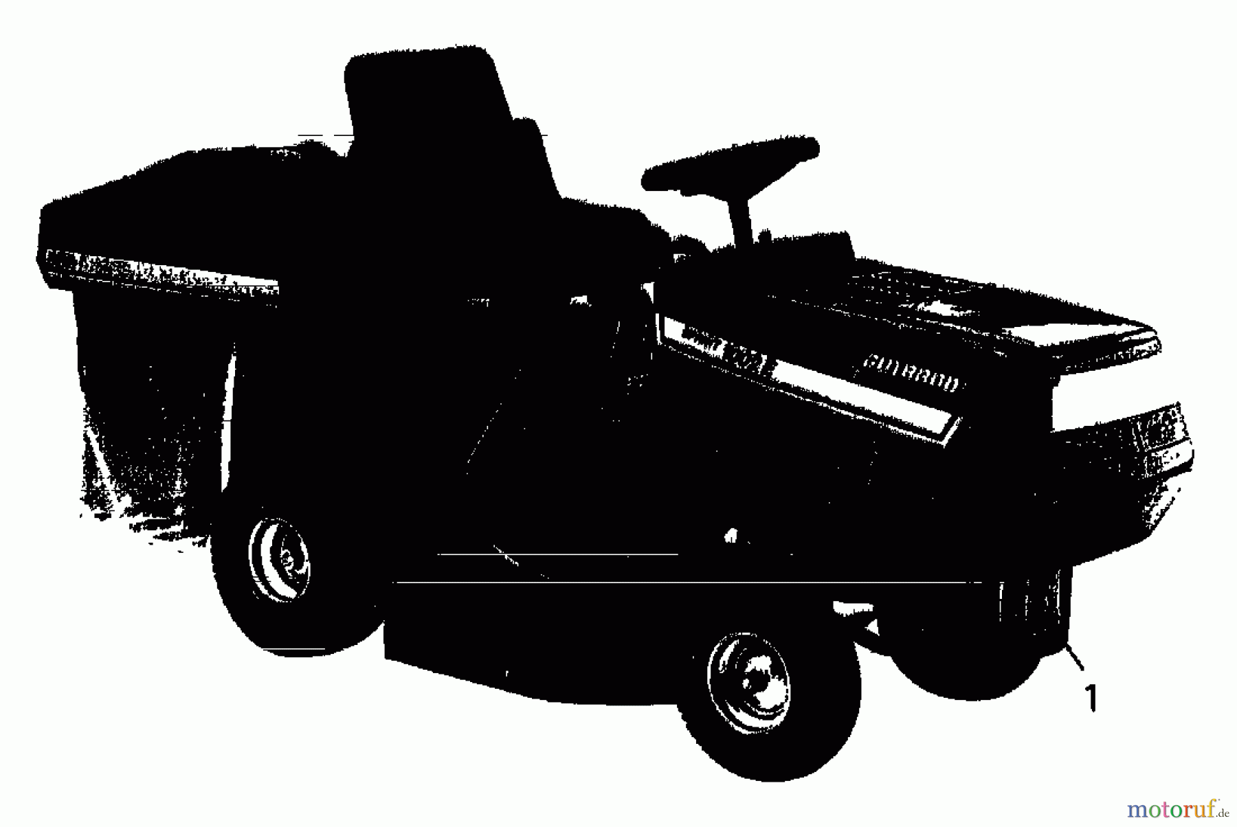  Gutbrod Tracteurs de pelouse Sprint 1002 E 02840.08  (1995) Moteur