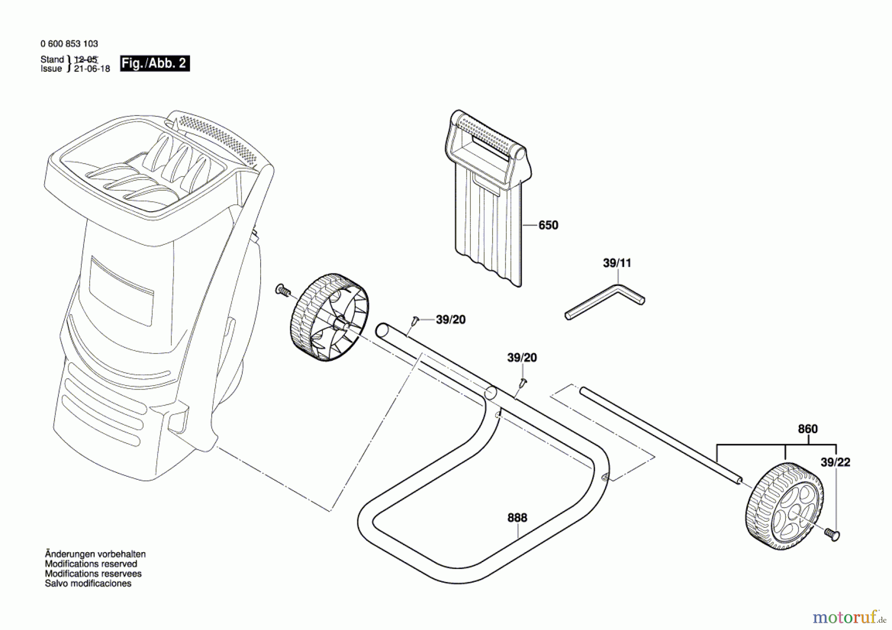  Bosch Gartengeräte Häcksler AXT Rapid 200 Seite 2