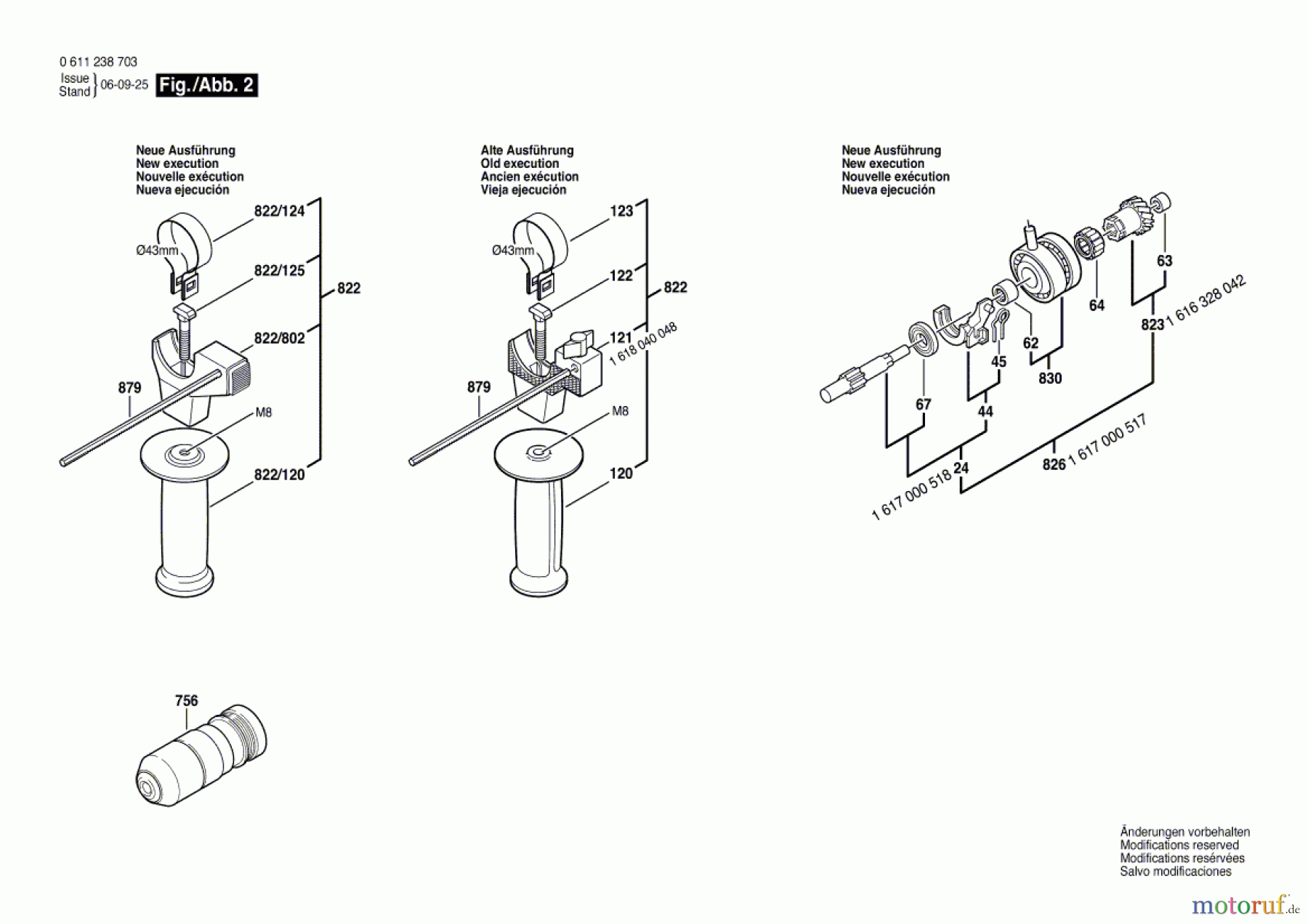  Bosch Werkzeug Bohrhammer BHD 2 EC Seite 2