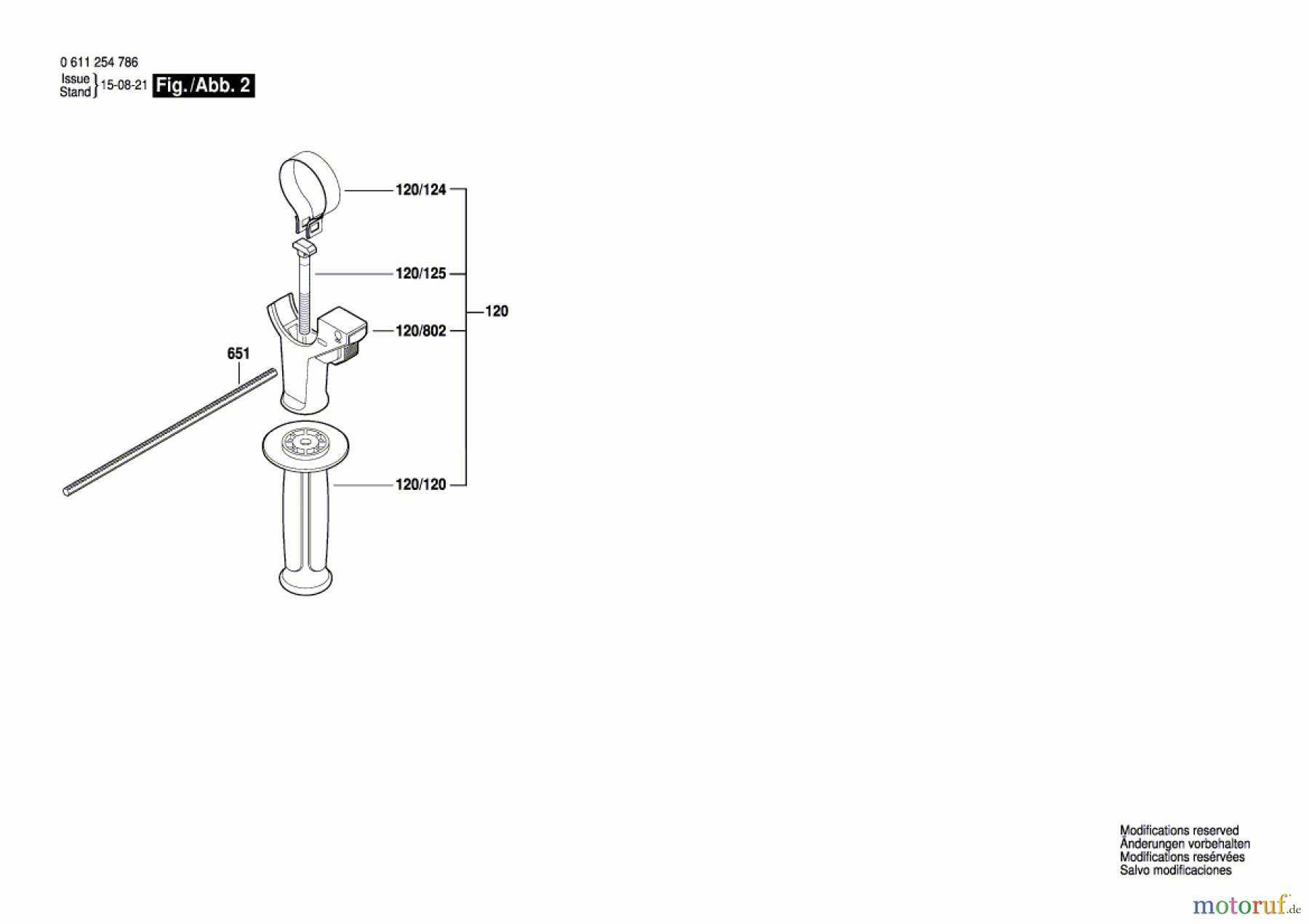  Bosch Werkzeug Bohrhammer H 26-MLS Seite 2