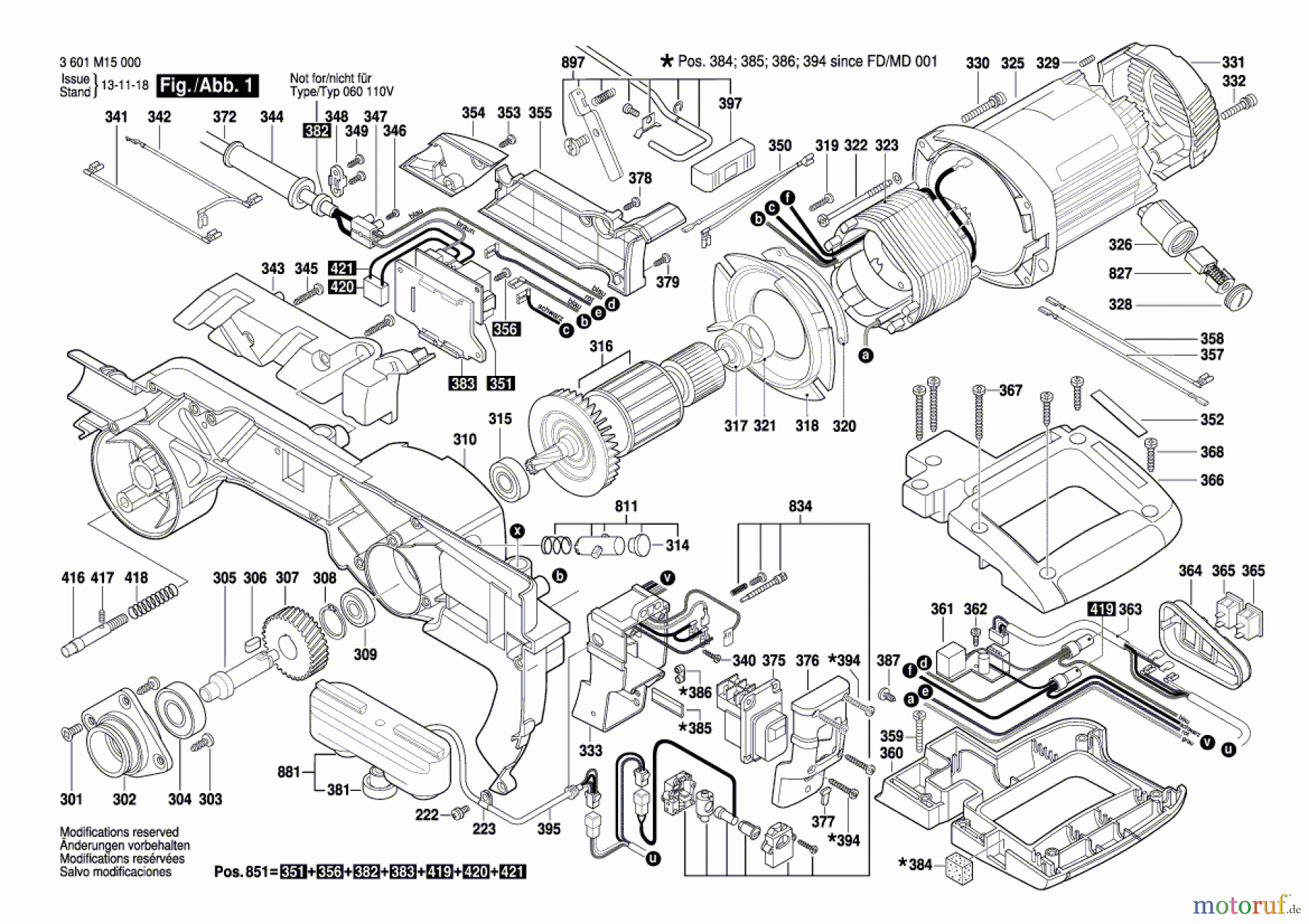  Bosch Werkzeug Tisch-/Gehrungssäge GTM 12 Seite 1