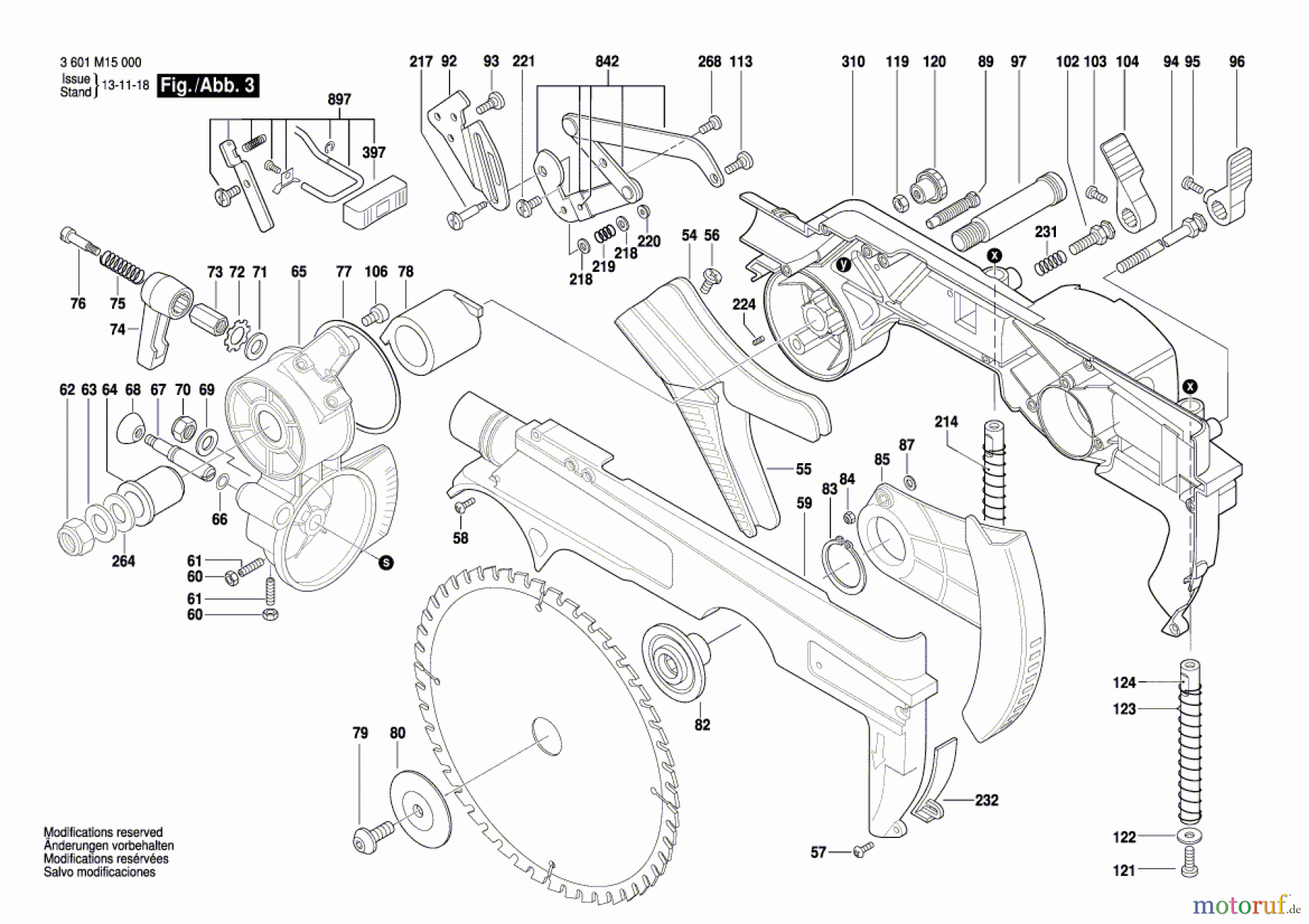  Bosch Werkzeug Tisch-/Gehrungssäge GTM 12 Seite 3