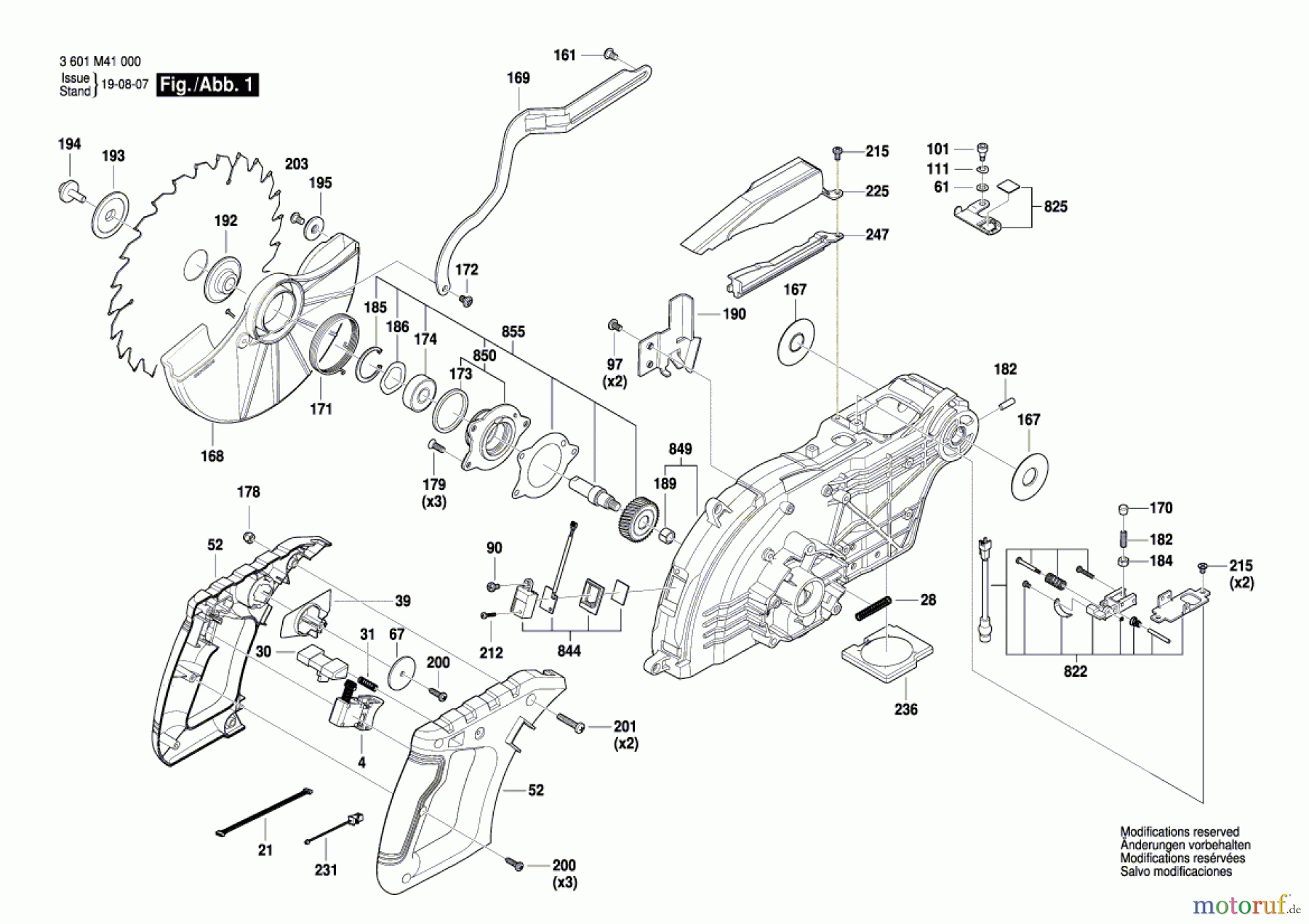  Bosch Werkzeug Kapp-/Gehrungssäge GCM 18V-216 Seite 1