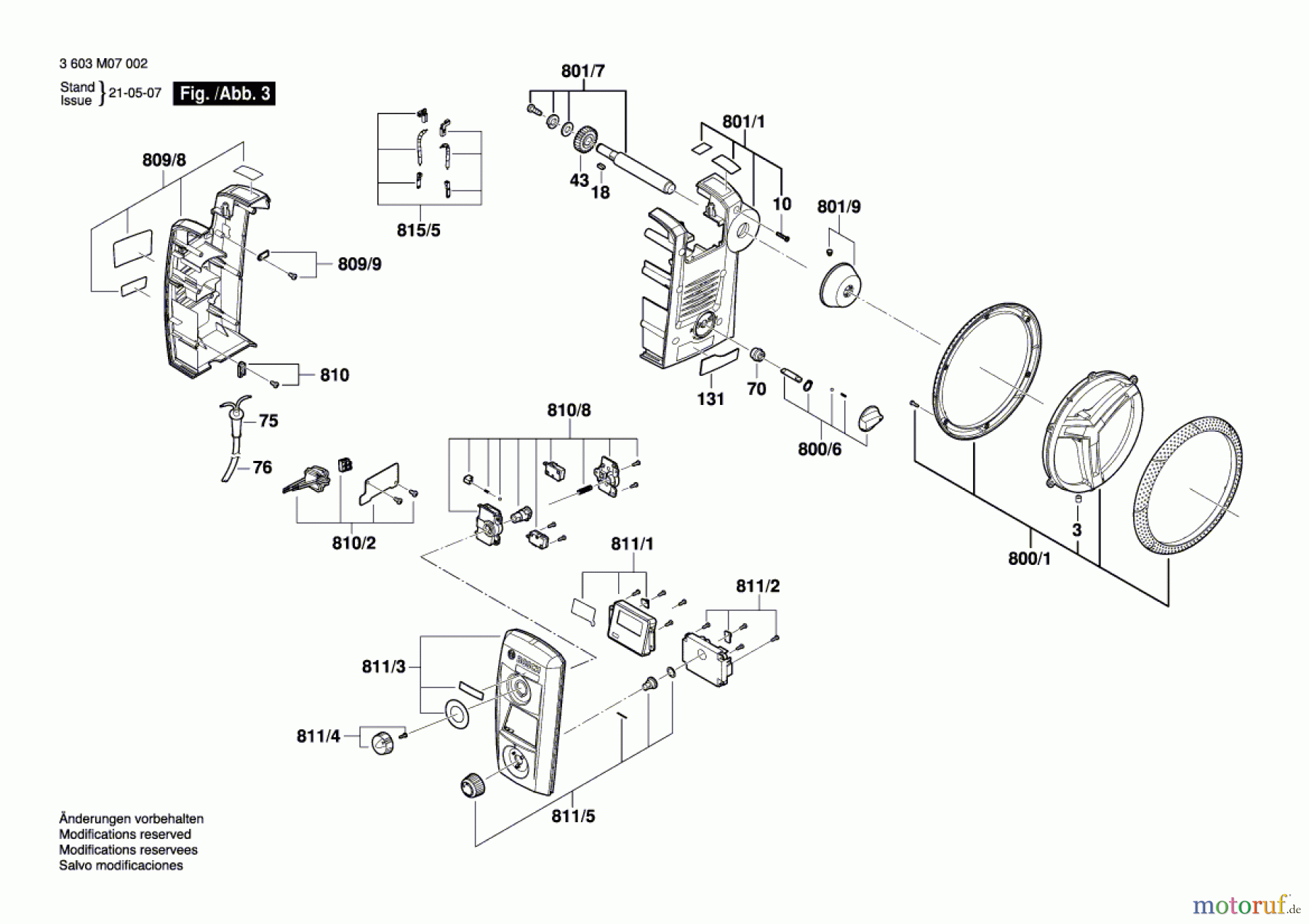  Bosch Werkzeug Tischbohrmaschine PBD 40 Seite 3