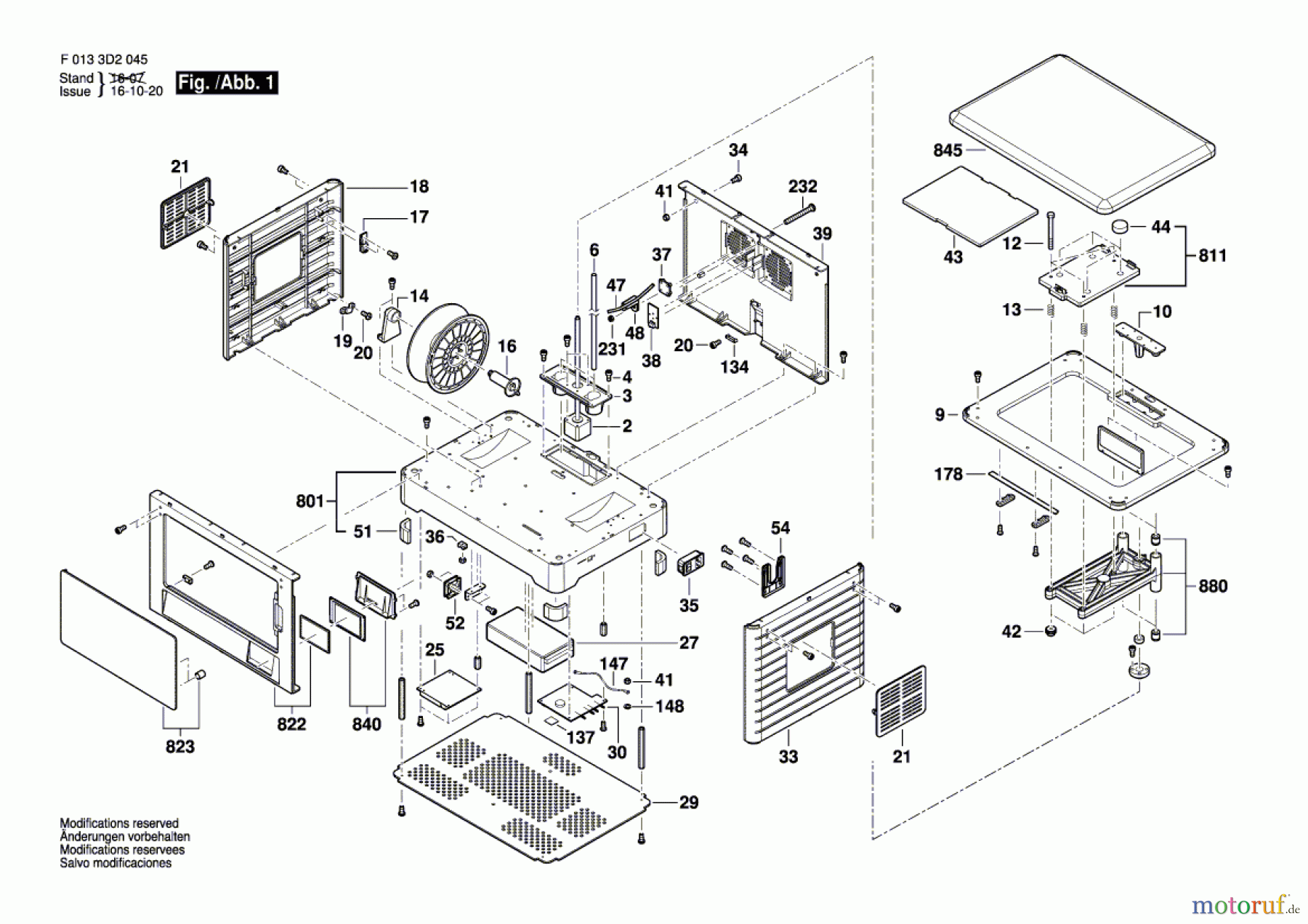  Bosch Werkzeug Drucker 3D20 Seite 1