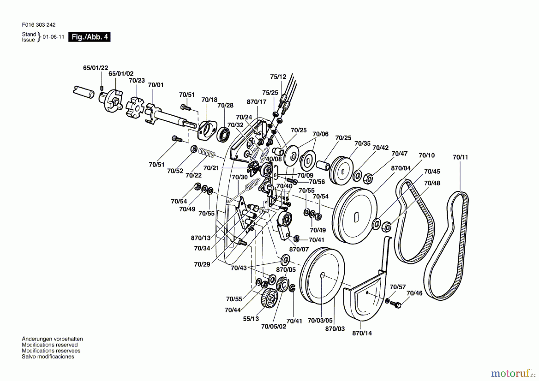  Bosch Gartengeräte Rasenmäher P14S Seite 4