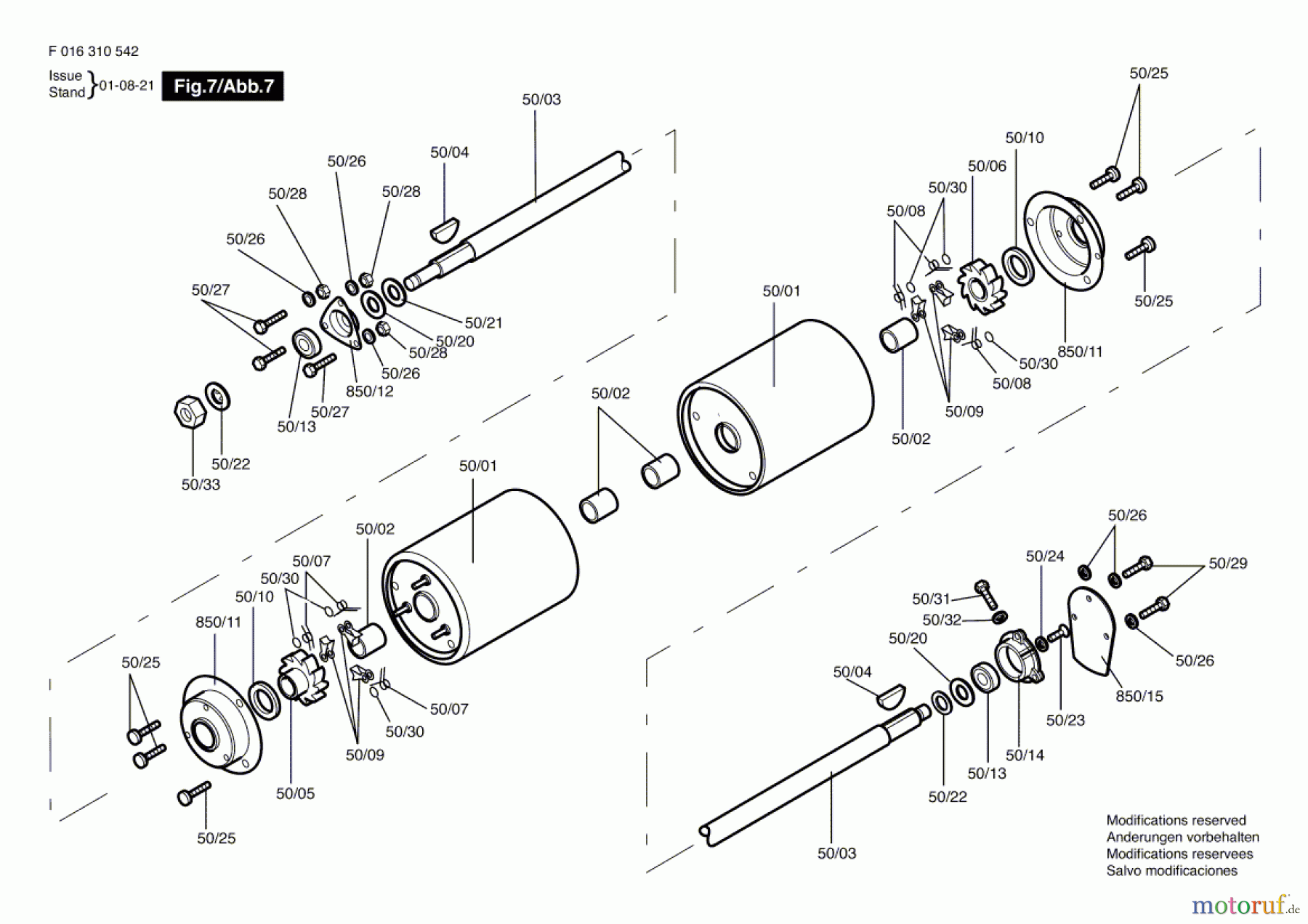  Bosch Gartengeräte Rasenmäher ROYALE 24 Seite 7