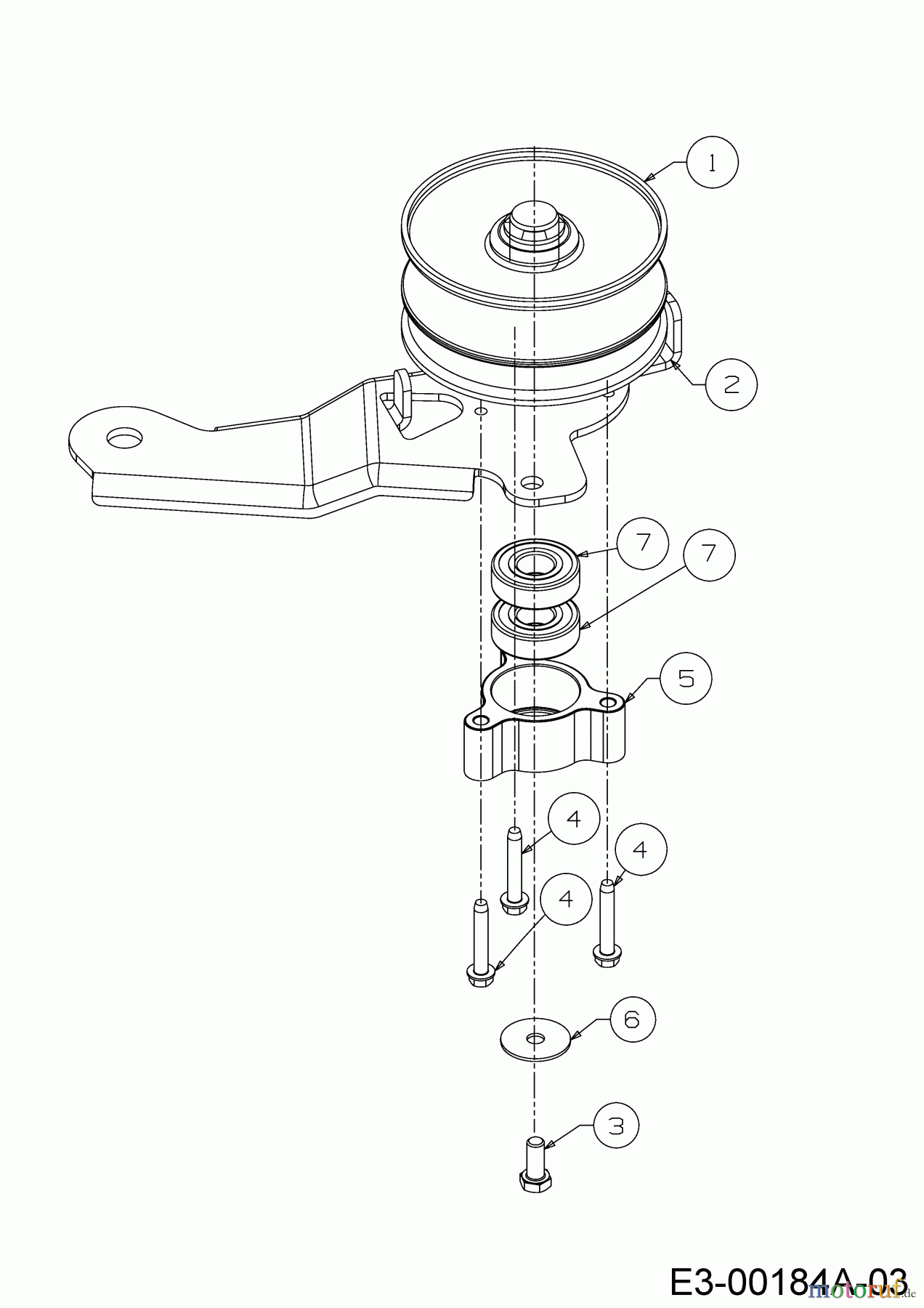  WOLF-Garten Expert Tracteurs de pelouse E 13/96 T 13H2765F650  (2018) Variateur