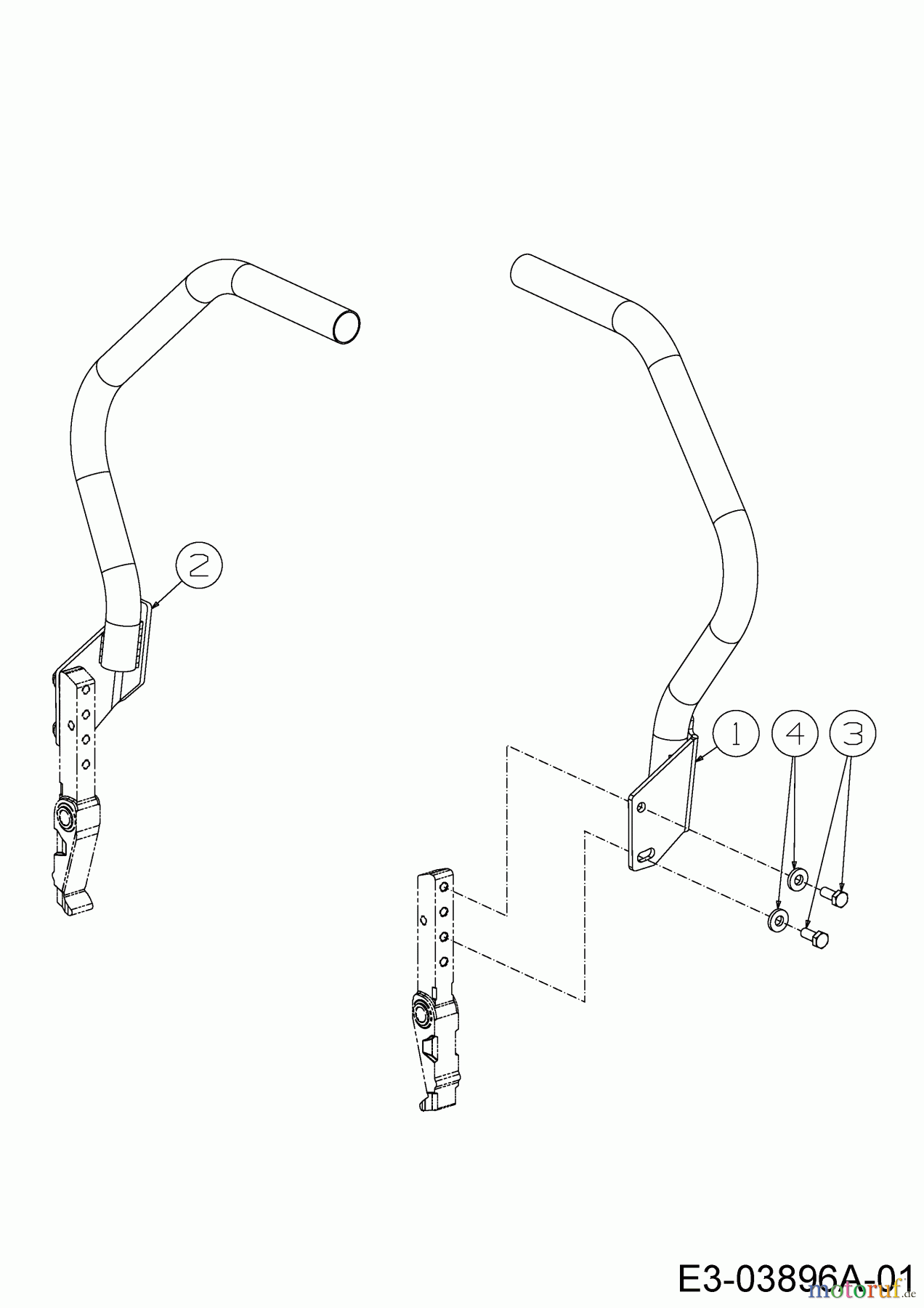  Cub Cadet Zero Turn RZT L 42 17BMCACS603  (2016) Guidon