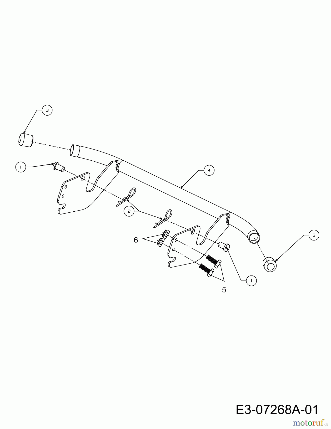  MTD Accèssoires Accèssoires tracteur de jardin et de pelouse Pare-chocs pour série 700 (LT-5) OEM-196A603  (2011) Pare-chocs