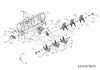 MTD Accèssoires Fraises à neige pour série CC 1000 SD (42"/107cm) OEM-190-032 (2016) Pièces détachées Carter de fraise