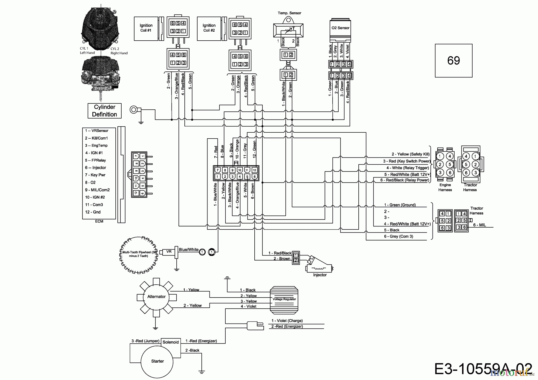  MTD-Moteurs Vertical 9Q78XU 752Z9Q78XU  (2018) Plan électrique