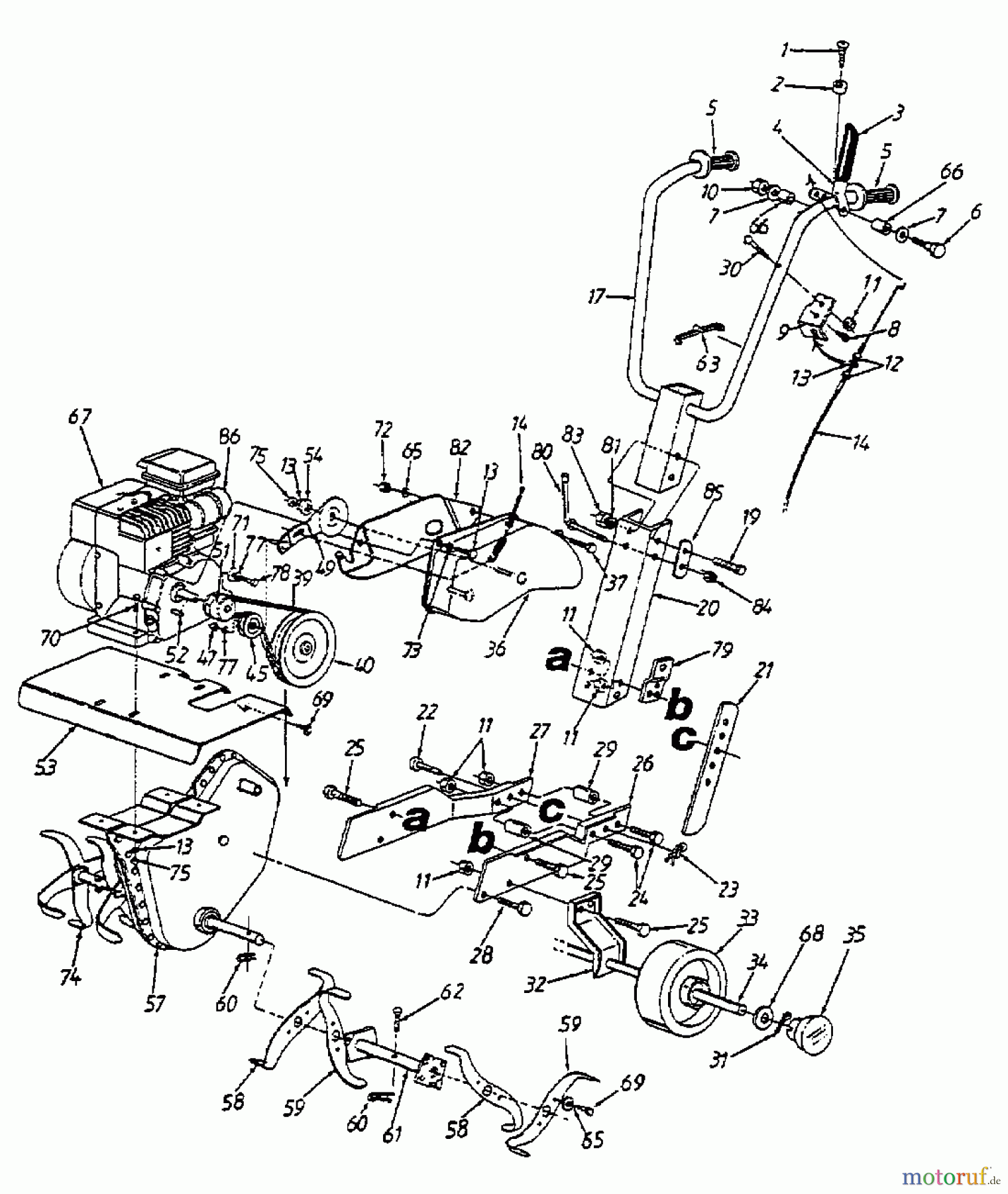  MTD Accèssoires Accèssoires tracteur de jardin et de pelouse Remorque 45-01841  (190-425A000) 190-425-000  (1998) Machine de base