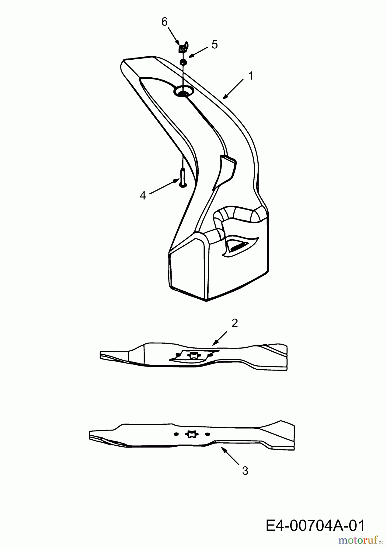  MTD Accèssoires Accèssoires tracteur de jardin et de pelouse Kits mulching pour série 600 (RT-99) avec plateau de coupe H (46