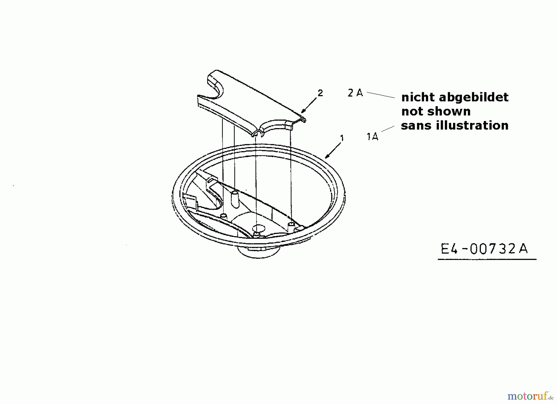  Mastercut Tracteurs de pelouse Sprinto 13A-312-659  (2000) Volant