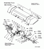 MTD Accèssoires Fraise de sol 70 cm pour G 900 H 596-100-690 (2005) Pièces détachées Boîte de vitesses, Fourchons