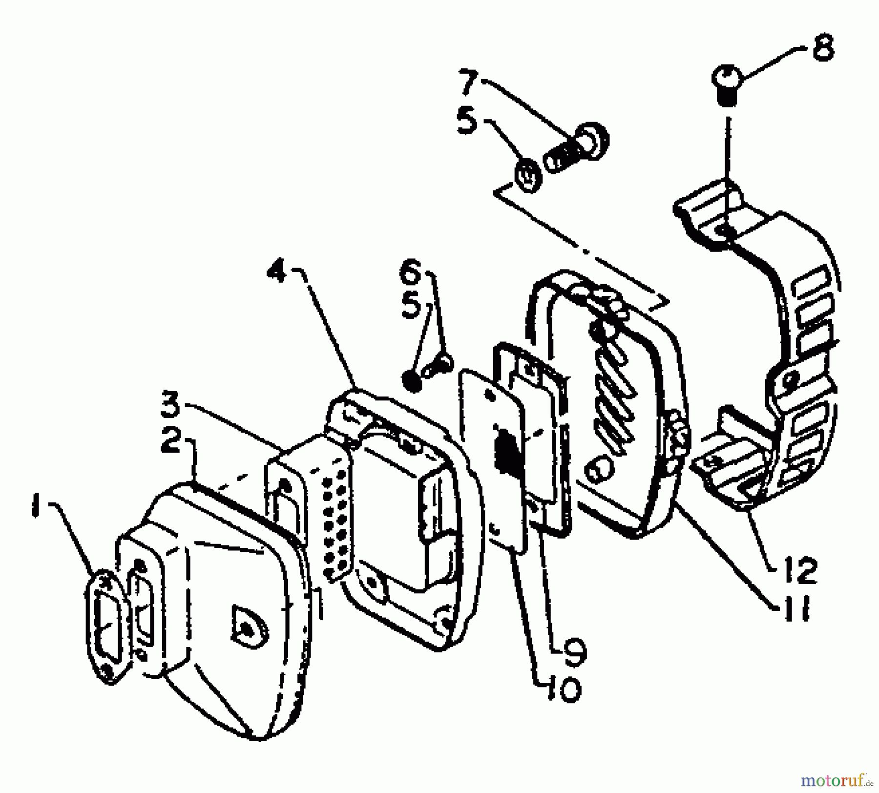  Echo Sägen, Kettensägen CS-702EVL - Echo Chainsaw Spark Arrester Muffler (Optional)