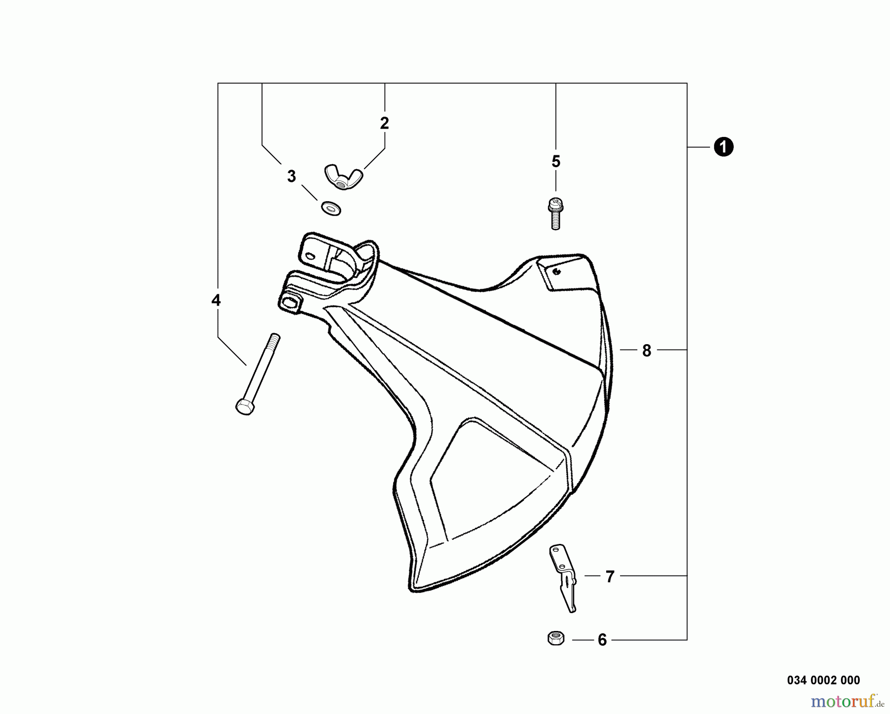  Echo Trimmer, Faden / Bürste GT-201R - Echo String Trimmer, S/N: 09001001 - 09999999 Debris Shield - Plastic