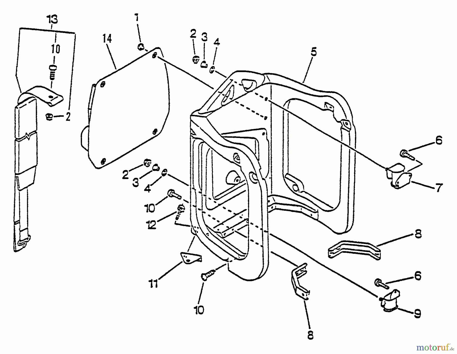  Echo Bläser / Sauger / Häcksler / Mulchgeräte	 PB-4600 - Echo Back Pack Blower, S/N 001001 - 059918 Backpack Frame, Harness