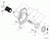 Echo SRM-231 - String Trimmer, S/N:06001001 - 06999999 Pièces détachées Fan Case, Clutch -- GRAY MODELS