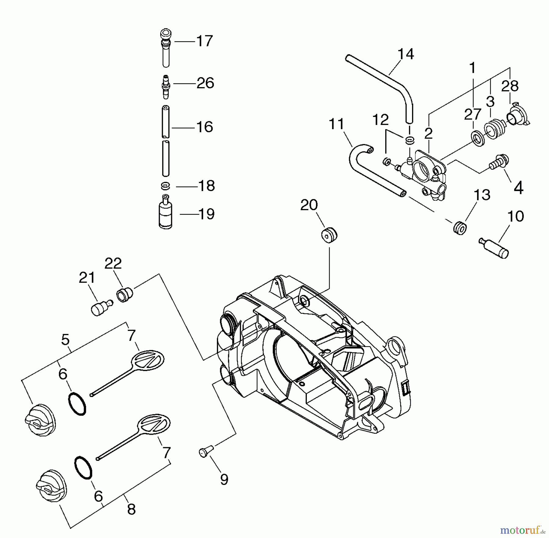  Echo Sägen, Kettensägen CS-350TES - Echo Chainsaw Auto-Oiler