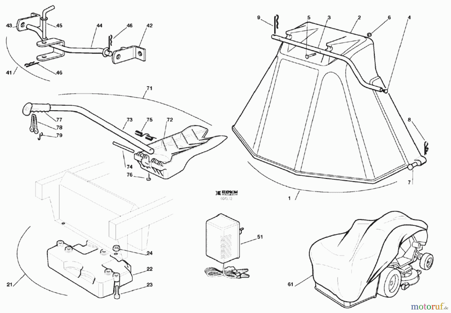 Solo by AL-KO Gartentechnik Rasentraktor 576 / 576 Hydro 2004 2004 Seite 13