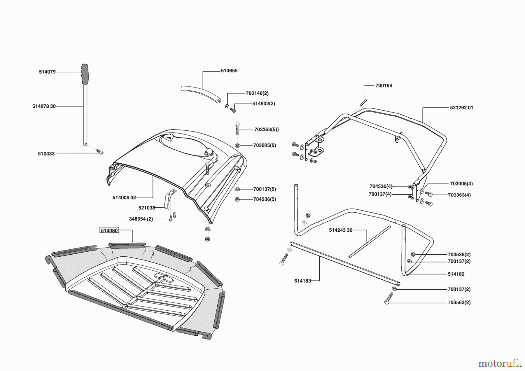  Powerline Gartentechnik Rasentraktor T 16-102 SP-H 10/2004 - 06/2005 Seite 7