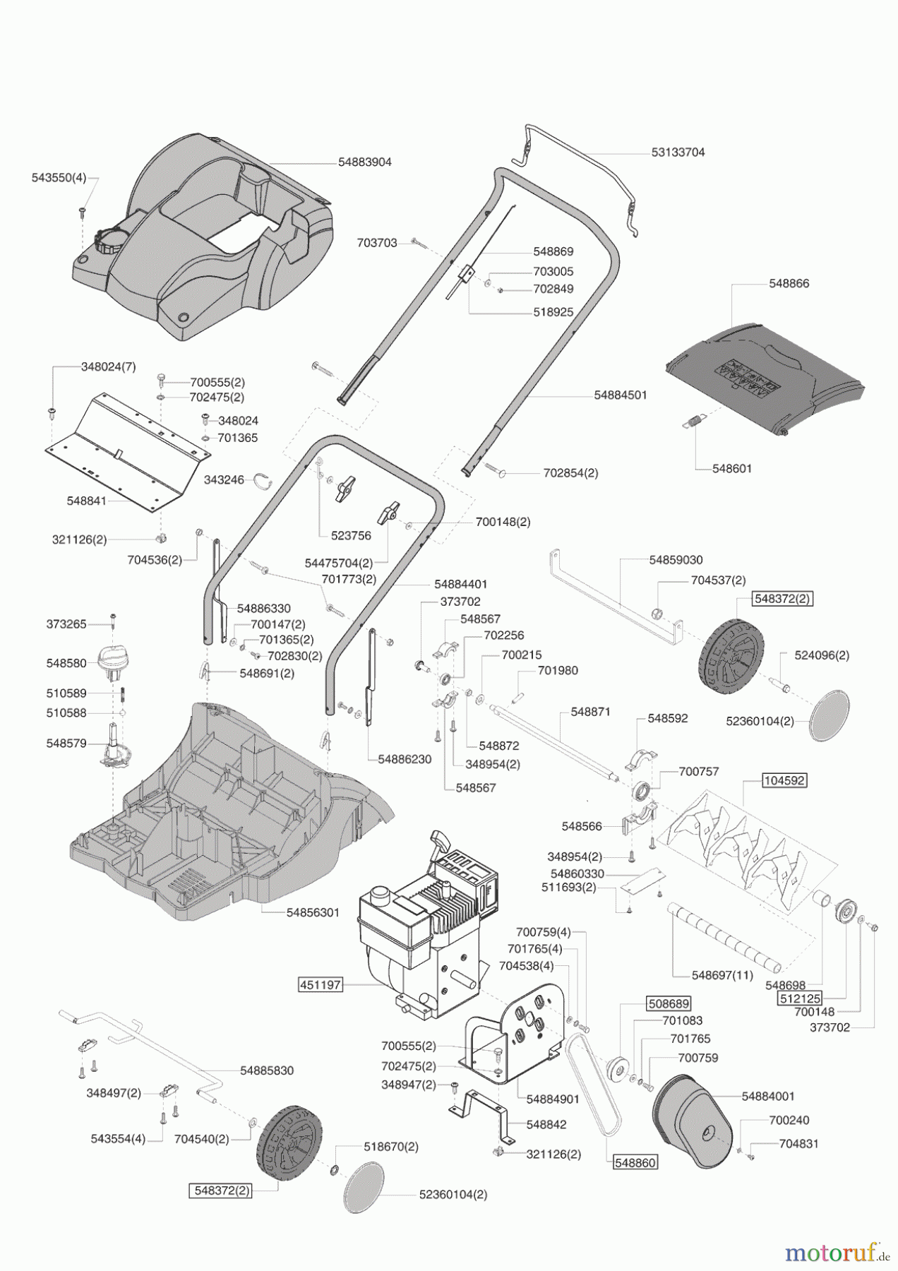  AL-KO Gartentechnik Vertikutierer COMFORT 38 VB  ab 11/2005 Seite 1