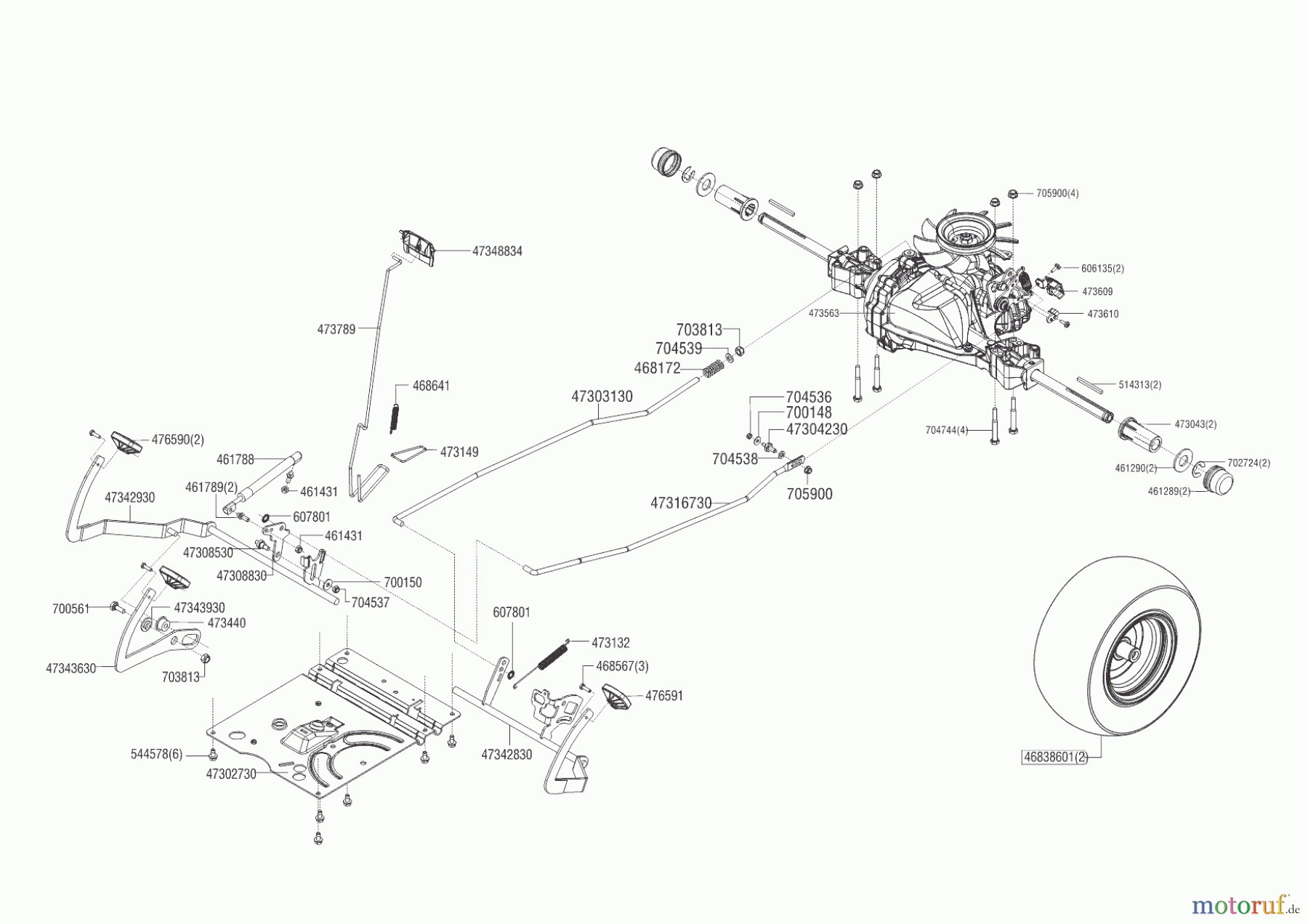  Solo by AL-KO Gartentechnik Rasentraktor T16-95.6 HD V2   04/2018 - 02/2019 Seite 4