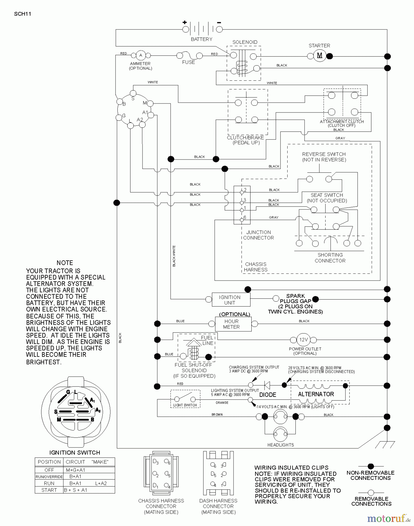  Husqvarna Rasen und Garten Traktoren YTH 2042 (96043016401) - Husqvarna Yard Tractor (2013-02 & After) SCHEMATIC