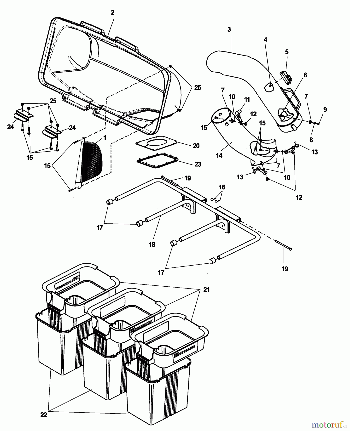  Husqvarna Zubehör, Rasenmäher / Mäher 968999515 - Husqvarna 48