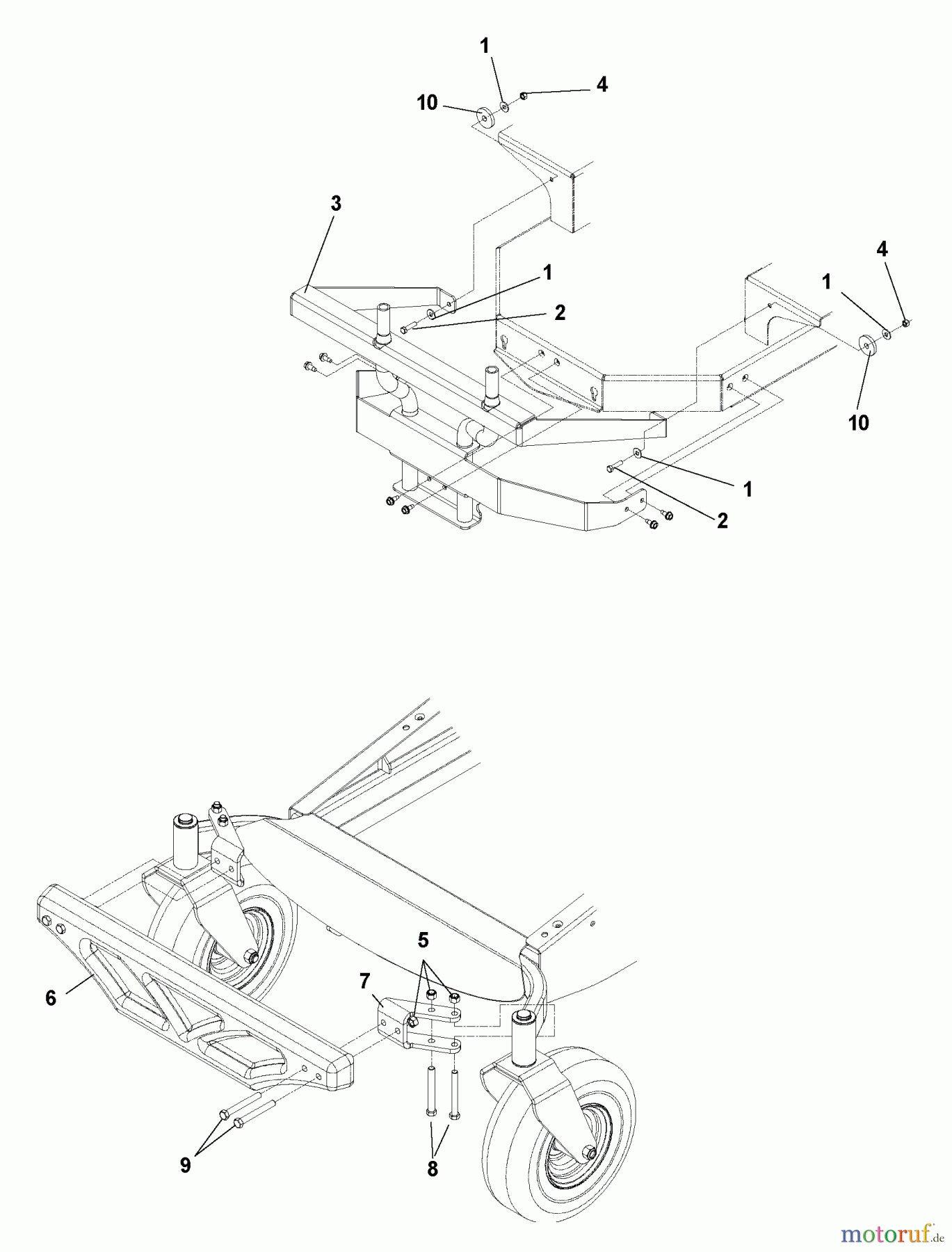 Husqvarna Zubehör, Rasenmäher / Mäher Husqvarna Grass Catcher for CZ 48 (SN: 043029591 & Up) General Assembly (Part 2)