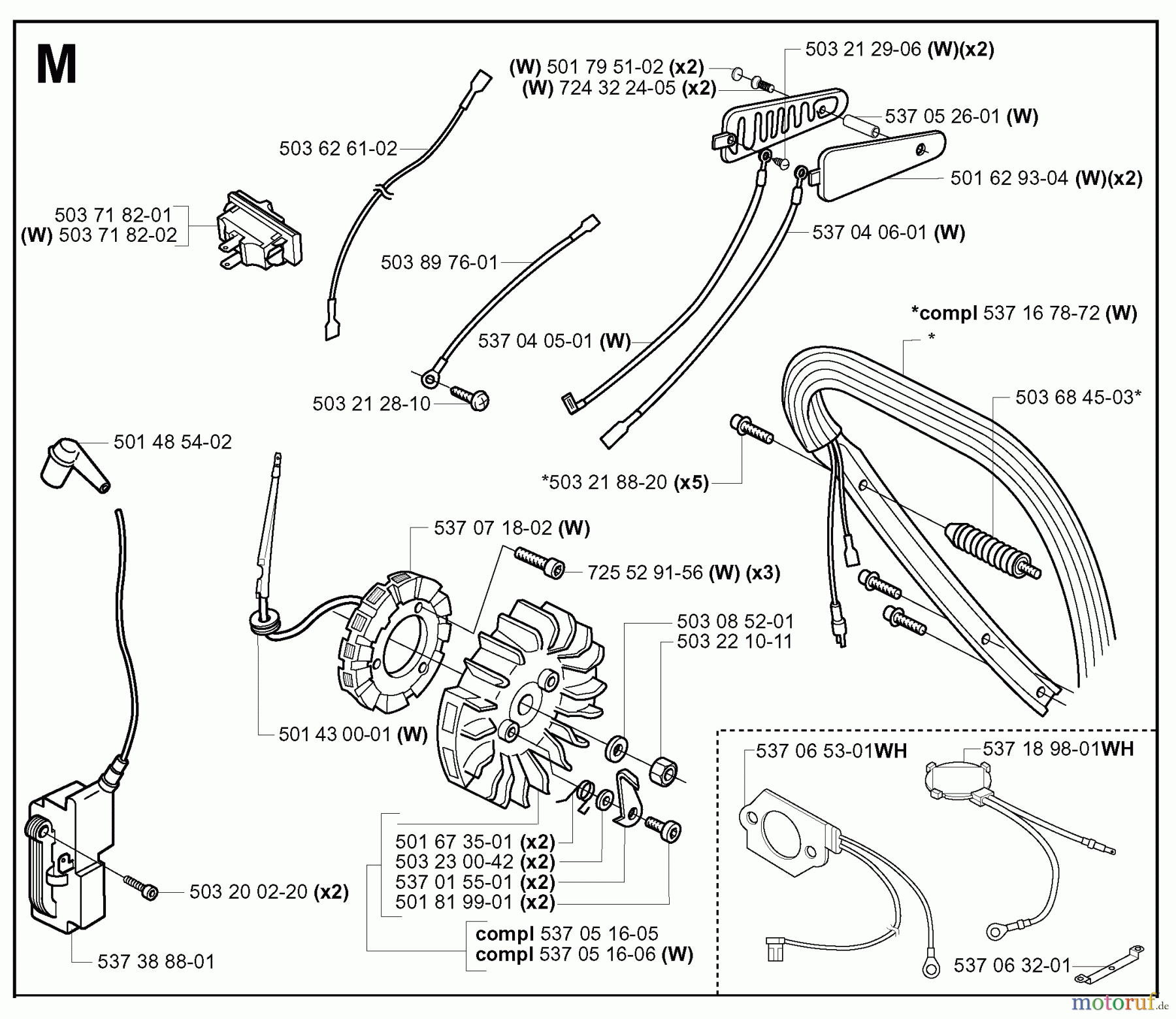  Jonsered Motorsägen CS2186 - Jonsered Chainsaw (2005-03) ELECTRICAL