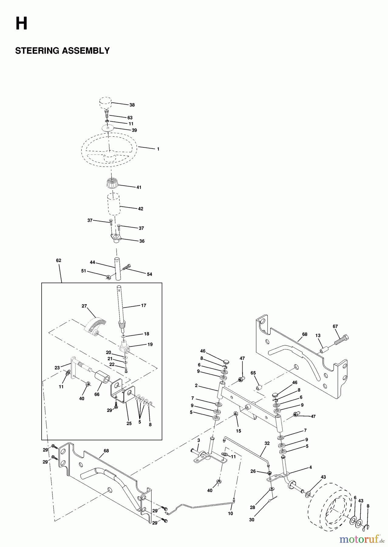  Jonsered Rasen  und Garten Traktoren LTH18 - Jonsered 46